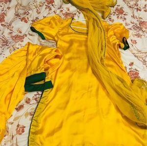 Indian Pakistani salwar suit 3 pieces dress small